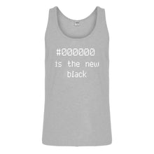 Tank 000000 is the new black Mens Jersey Tank Top