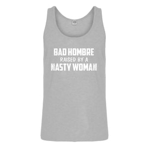 Tank Bad Hombre Raised by a Nasty Woman Mens Jersey Tank Top