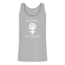 Tank Nevertheless She Persisted Mens Jersey Tank Top
