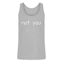Mens Not You Jersey Tank Top