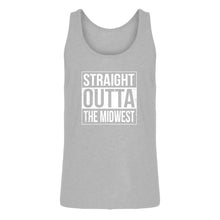 Mens Straight Outta the Midwest Jersey Tank Top