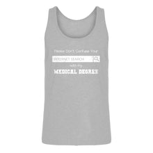 Mens Don't Confuse Your Search Jersey Tank Top