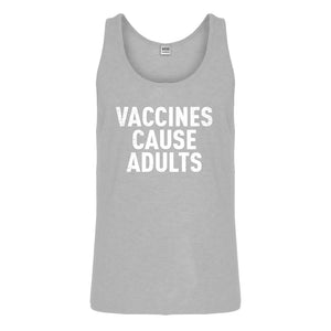 Tank Vaccines Cause Adults Mens Jersey Tank Top