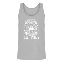 Mens Sagittarius Astrology Zodiac Sign Jersey Tank Top
