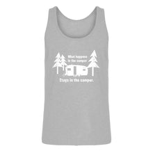 Mens What Happens in the Camper Jersey Tank Top