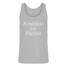 Tank Available for Parties Mens Jersey Tank Top