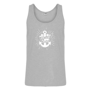 Tank Love is my Anchor Mens Jersey Tank Top