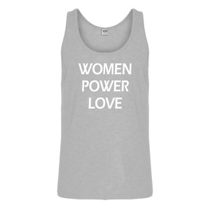 Tank Women Power Love  Mens Jersey Tank Top