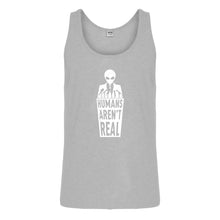 Tank Humans Aren't Real Mens Jersey Tank Top