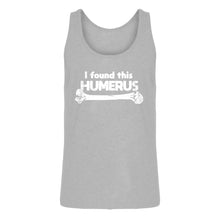 Mens I Found this Humerus Jersey Tank Top
