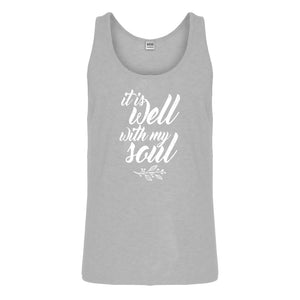 Tank It is Well with My Soul Mens Jersey Tank Top