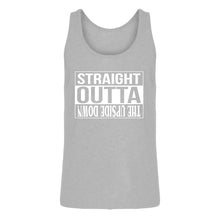 Mens Straight Outta the Upside Down Jersey Tank Top