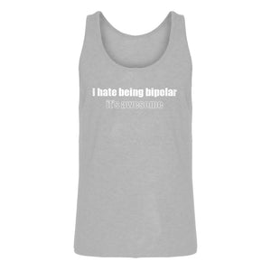 Mens Being Bipolar Jersey Tank Top