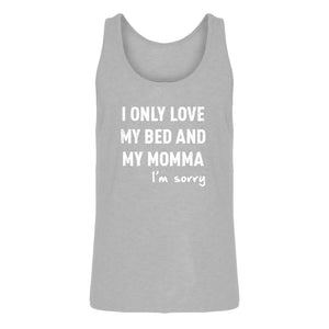 Tank Only Love My Bed Mens Jersey Tank Top