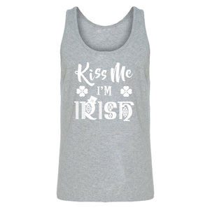 Tank Kiss Me I'm Irish Mens Jersey Tank Top