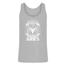 Tank Aries Astrology Zodiac Sign Mens Jersey Tank Top