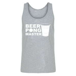 Tank Beer Pong Master Mens Jersey Tank Top
