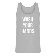 Mens WASH YOUR HANDS Jersey Tank Top
