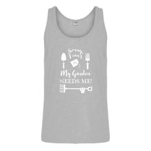 Tank I Can't My Garden Needs Me! Mens Jersey Tank Top