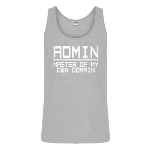 Tank Admin Master of my Domain Mens Jersey Tank Top
