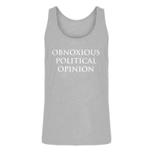 Mens Obnoxious Political Opinion Jersey Tank Top