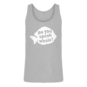 Tank Do You Speak Whale Mens Jersey Tank Top