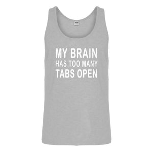 Tank Too Many Tabs Open Mens Jersey Tank Top