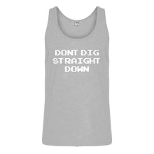 Tank Don't Dig Straight Down Mens Jersey Tank Top