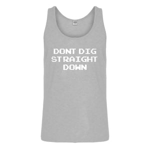 Tank Don't Dig Straight Down Mens Jersey Tank Top