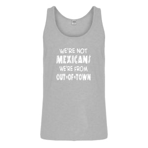 Tank We're from Out of Town Mens Jersey Tank Top
