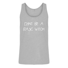 Tank Dont Be a Basic Witch Mens Jersey Tank Top