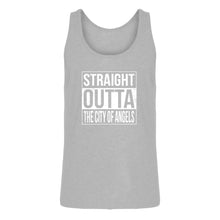 Mens Straight Outta The City of Angels Jersey Tank Top