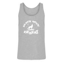 Mens Black Rock Desert Jersey Tank Top