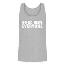 Mens GOOD NEWS EVERYONE Jersey Tank Top