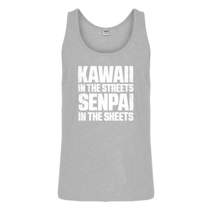 Tank Kawaii in the Streets Mens Jersey Tank Top