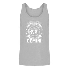 Tank Gemini Astrology Zodiac Sign Mens Jersey Tank Top