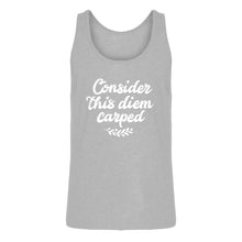 Tank Consider this Diem Carped Mens Jersey Tank Top