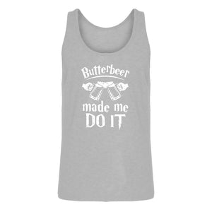 Tank Butterbeer Made Me Do It Mens Jersey Tank Top