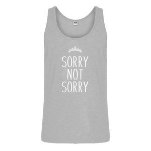 Tank Sorry Not Sorry Mens Jersey Tank Top