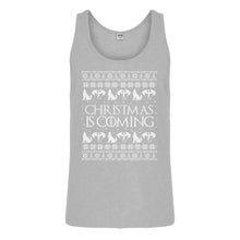 Tank Christmas is Coming Mens Jersey Tank Top
