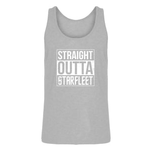 Mens Straight Outta Starfleet Jersey Tank Top