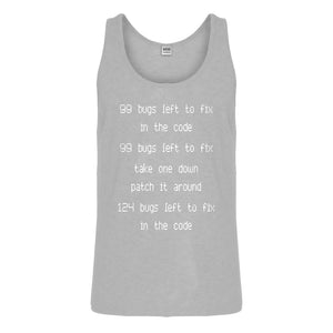 Tank 99 Bugs in the Code Mens Jersey Tank Top