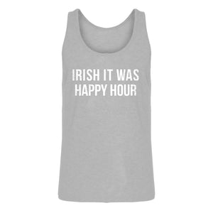 Mens Irish it were Happy Hour Jersey Tank Top