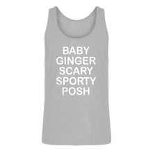 Tank Spice Names Mens Jersey Tank Top