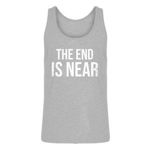 Mens The End is Near Jersey Tank Top
