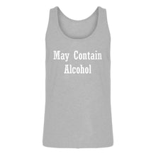 Mens May Contain Alcohol Jersey Tank Top