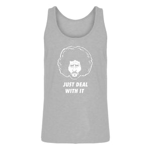 Mens Just Deal With It Jersey Tank Top