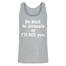 Tank Be Kind to Animals Mens Jersey Tank Top