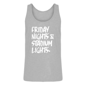 Tank Friday Nights Stadium Lights Mens Jersey Tank Top