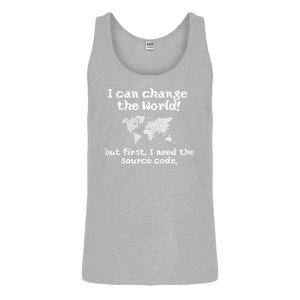 Tank I Can Change the World Mens Jersey Tank Top